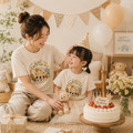 森林動物生日派對短袖T恤全家福親子裝(3色)【FM015】_1 森林動物生日派對短袖T恤全家福親子裝(3色)【FM015】_1