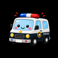 小小警車短袖T恤全家福親子裝(2色)【FM034】_5 小小警車短袖T恤全家福親子裝(2色)【FM034】_5