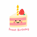 甜蜜生日蛋糕客製化短袖T恤全家福親子裝(1色)【FM048】_4 甜蜜生日蛋糕客製化短袖T恤全家福親子裝(1色)【FM048】_4
