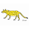 Oliver〈黃色小獵豹〉短袖T恤親子裝【LA2609001】_3 Oliver〈黃色小獵豹〉短袖T恤親子裝【LA2609001】_3