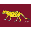 Oliver〈黃色小獵豹〉短袖T恤親子裝【LA2609001】_2 Oliver〈黃色小獵豹〉短袖T恤親子裝【LA2609001】_2
