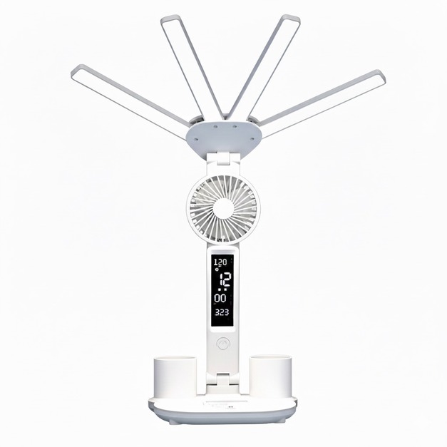 智能雙LED風扇護眼檯燈 智能雙LED風扇護眼檯燈