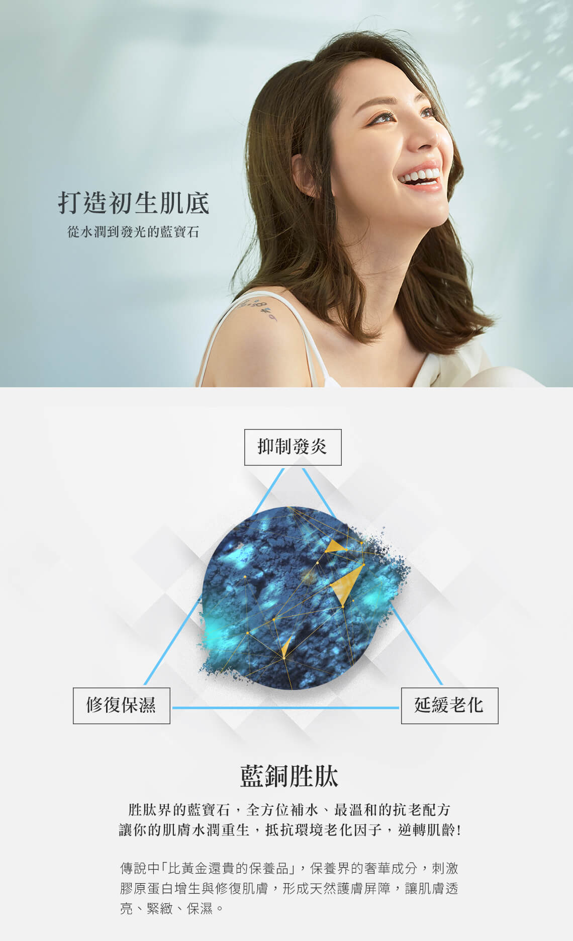 hui恆美對藍銅胜肽的堅持