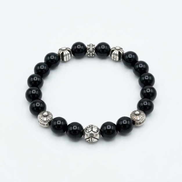 CHROME HEARTS 十字架童軍花手鍊 CHROME HEARTS 十字架童軍花手鍊