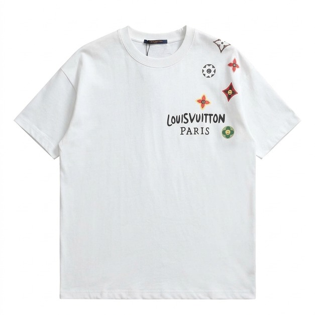 LOUIS VUITTON PARIS印花LOGO短袖 (白) LOUIS VUITTON PARIS印花LOGO短袖 (白)