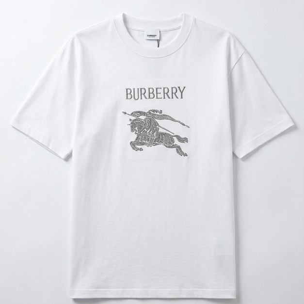 BURBERRY 經典馬標 LOGO短袖 (白) BURBERRY 經典馬標 LOGO短袖 (白)
