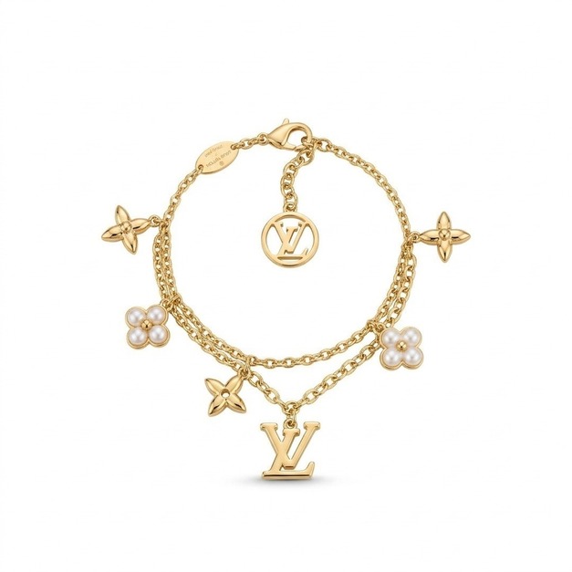 LOUIS VUITTON 多元素LV字樣手鍊 LOUIS VUITTON 多元素LV字樣手鍊