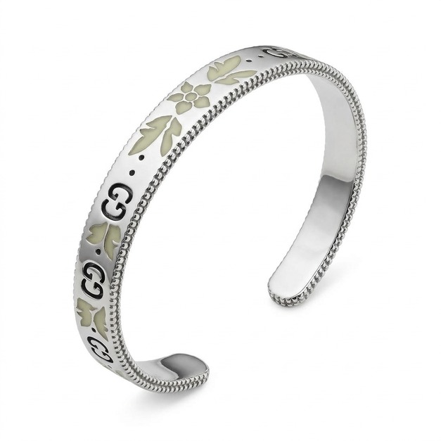 GUCCI 孔雀翎開口手鐲 GUCCI 孔雀翎開口手鐲