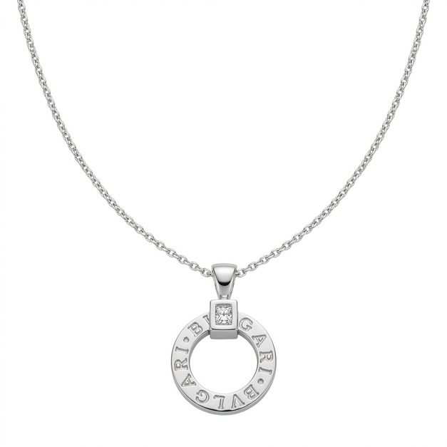 BVLGARI 經典圓環項鍊 (銀) BVLGARI 經典圓環項鍊 (銀)