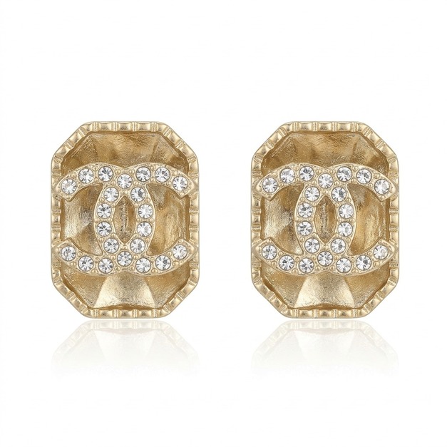 CHANEL 八邊體耳環 CHANEL 八邊體耳環