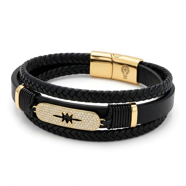 CHROME HEARTS 搖滾龐克泰銀風格手鍊 CHROME HEARTS 搖滾龐克泰銀風格手鍊