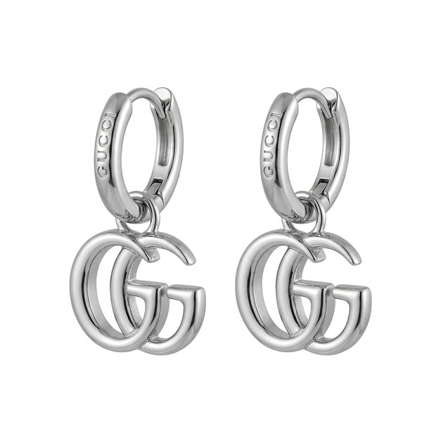 GUCCI 雙G金屬耳環 (銀) GUCCI 雙G金屬耳環 (銀)