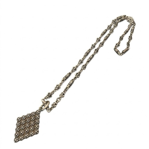 CHROME HEARTS 菱形十字花吊墜 CHROME HEARTS 菱形十字花吊墜