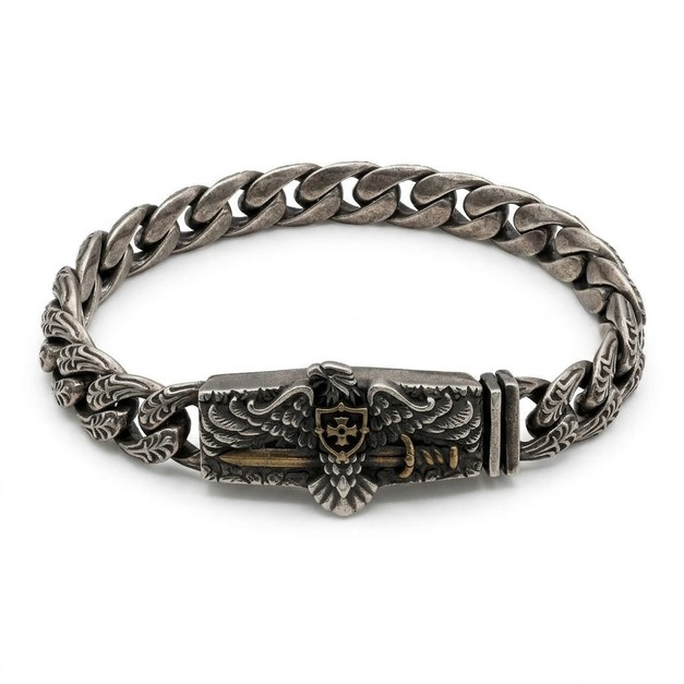 CHROME HEARTS 復古做舊手鍊 CHROME HEARTS 復古做舊手鍊