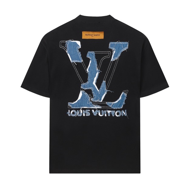LOUIS VUITTON 牛仔洗水貼布刺繡 (黑) LOUIS VUITTON 牛仔洗水貼布刺繡 (黑)