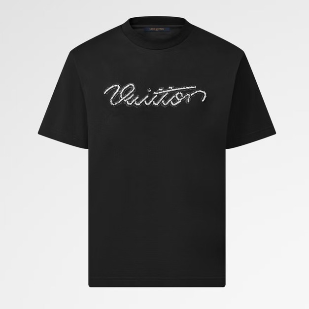 LOUIS VUITTON 珠飾刺繡字母 (黑) LOUIS VUITTON 珠飾刺繡字母 (黑)