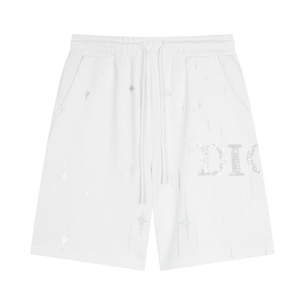 DIOR 流星雨字母短褲 (白) DIOR 流星雨字母短褲 (白)