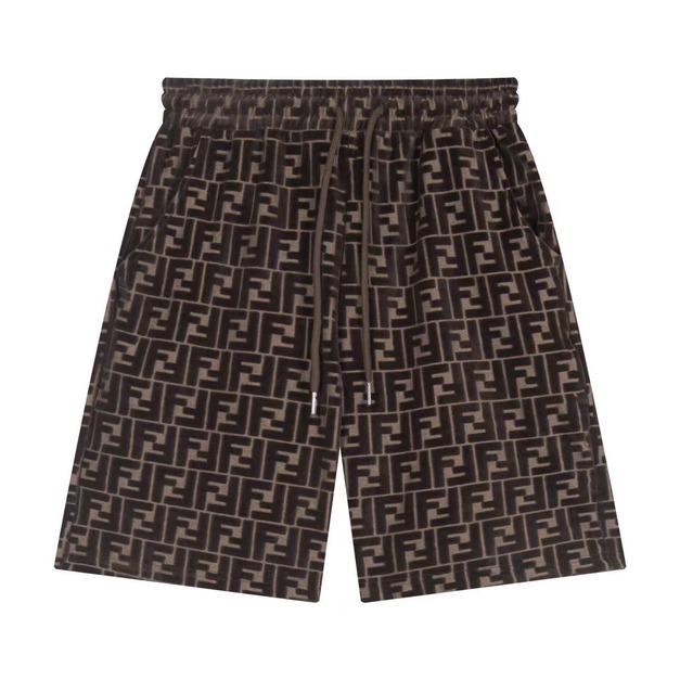 FENDI 滿版雙F短褲 (咖啡色) FENDI 滿版雙F短褲 (咖啡色)