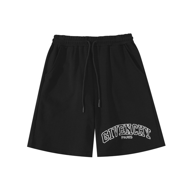GIVENCHY 左腿字母LOGO短褲 (黑) GIVENCHY 左腿字母LOGO短褲 (黑)