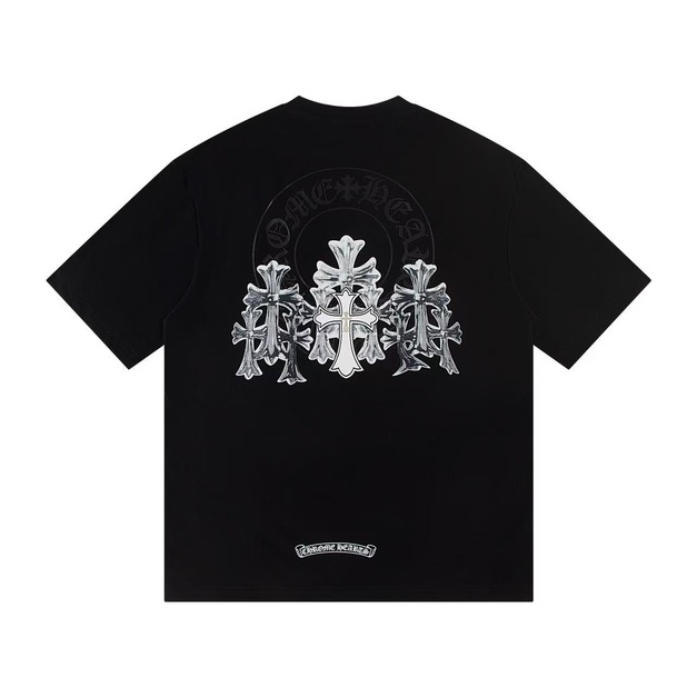 CHROME HEARTS 多重十字架短袖 (黑) CHROME HEARTS 多重十字架短袖 (黑)