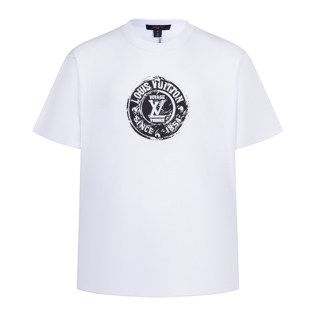 LOUIS VUITTON 航海系列徽章LOGO短袖 LOUIS VUITTON 航海系列徽章LOGO短袖