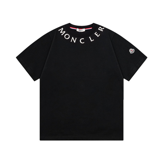MONCLER 弧形字母短袖 (黑) MONCLER 弧形字母短袖 (黑)