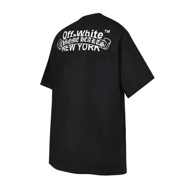 CHROME HEARTS X Off-White 聯名款十字架短袖 (黑) CHROME HEARTS X Off-White 聯名款十字架短袖 (黑)