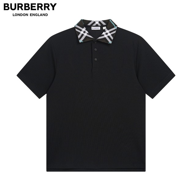 BURBERRY 格紋領短袖 Polo 衫 BURBERRY 格紋領短袖 Polo 衫