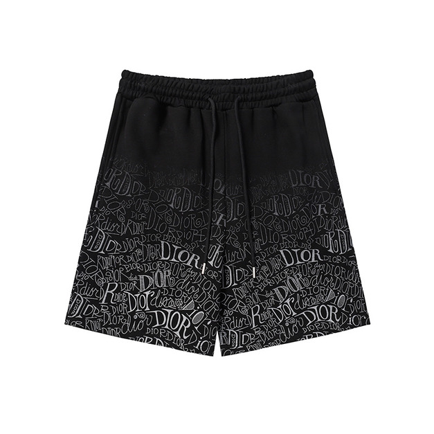 DIOR 滿版字母印花休閒短褲 DIOR 滿版字母印花休閒短褲