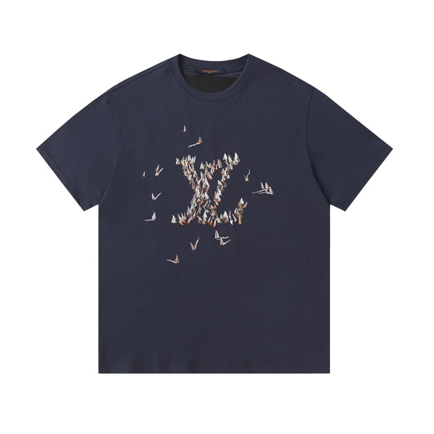 LOUIS VUITTON 飛鳥圖案短袖 (藍) LOUIS VUITTON 飛鳥圖案短袖 (藍)