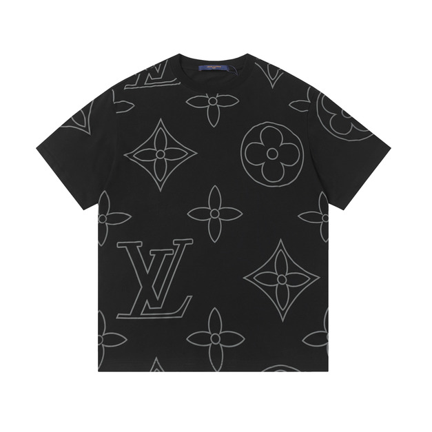 LOUIS VUITTON 線條勾勒短袖 (黑) LOUIS VUITTON 線條勾勒短袖 (黑)