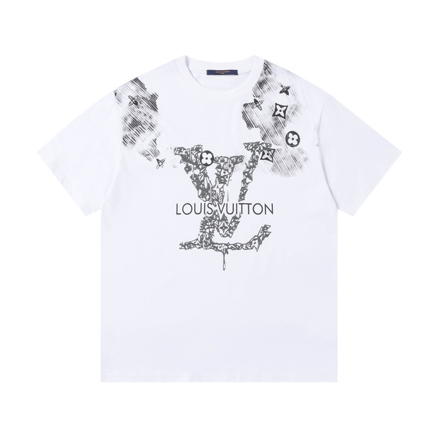 LOUIS VUITTON 星空漸變短袖 (白) LOUIS VUITTON 星空漸變短袖 (白)