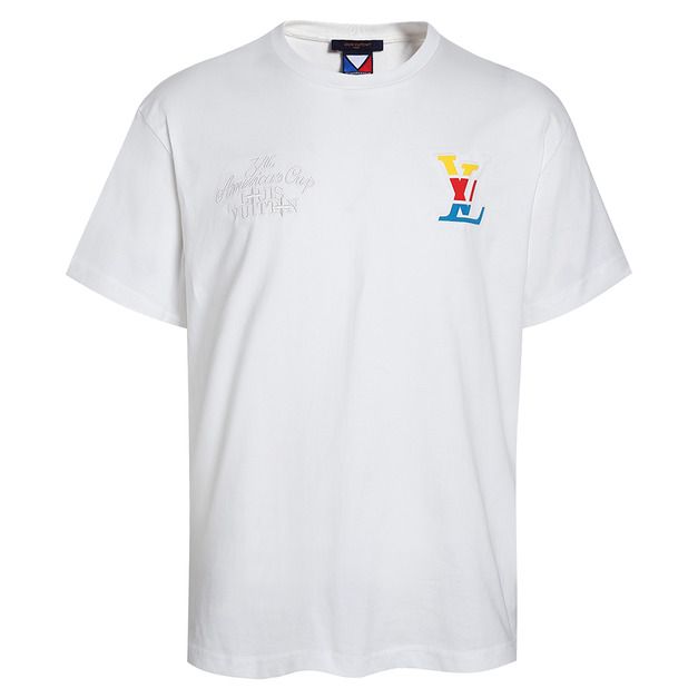 LOUIS VUITTON 刺繡圓領休閒短袖 LOUIS VUITTON 刺繡圓領休閒短袖