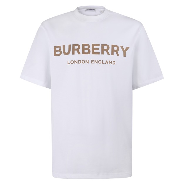 BURBERRY LOGO字母印花圓領套頭短袖 (白) BURBERRY LOGO字母印花圓領套頭短袖 (白)