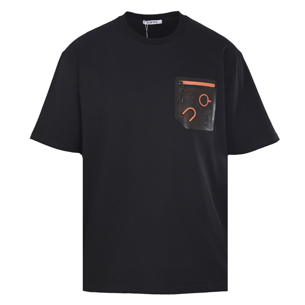 LOEWE 昂跑壓膠口袋Logo短袖 LOEWE 昂跑壓膠口袋Logo短袖