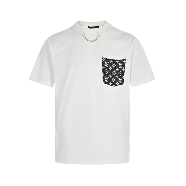 LOUIS VUITTON 單寧牛仔口袋短袖 LOUIS VUITTON 單寧牛仔口袋短袖