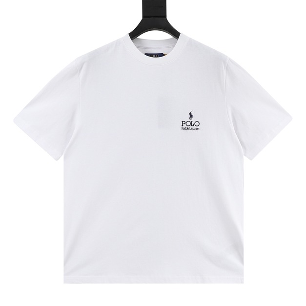 RALPH LAUREN 胸口小標圓領短袖 (白) RALPH LAUREN 胸口小標圓領短袖 (白)