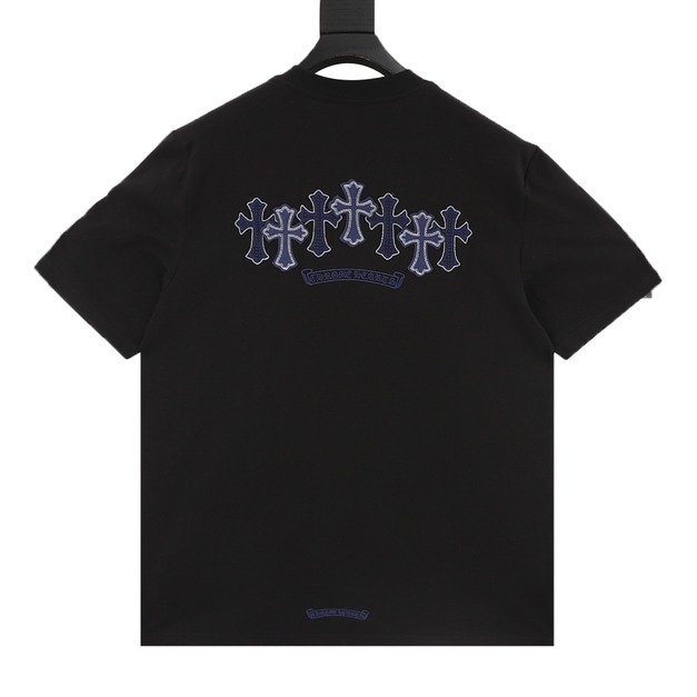 CHROME HEARTS 梵文十字架印花短袖 (黑) CHROME HEARTS 梵文十字架印花短袖 (黑)