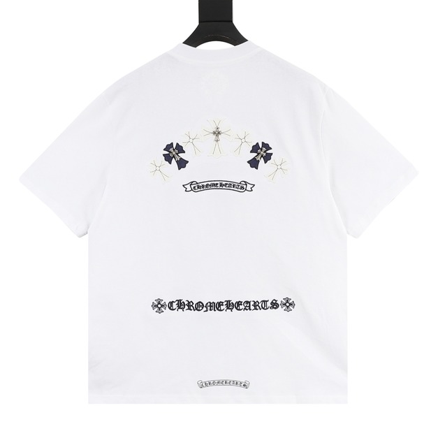 CHROME HEARTS 梵文十字架圓領短袖 (白) CHROME HEARTS 梵文十字架圓領短袖 (白)