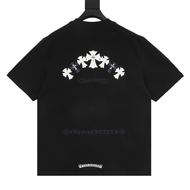 CHROME HEARTS 梵文十字架圓領短袖 (黑) CHROME HEARTS 梵文十字架圓領短袖 (黑)