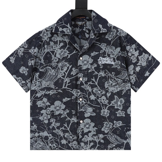 LOUIS VUITTON 花卉牛仔套裝外套 LOUIS VUITTON 花卉牛仔套裝外套