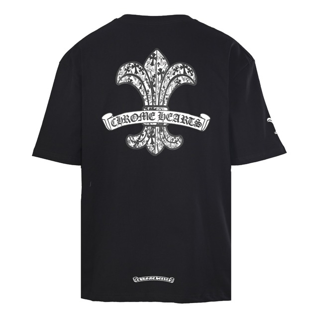 CHROME HEARTS 口袋十字架印花短袖 (黑) CHROME HEARTS 口袋十字架印花短袖 (黑)
