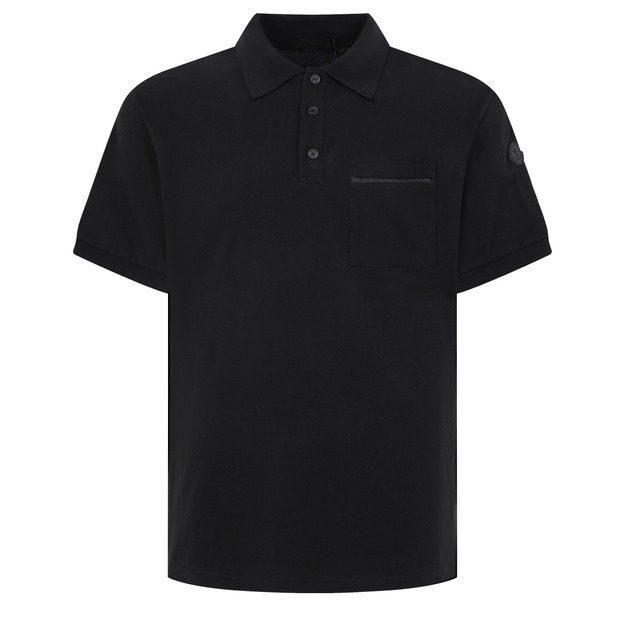 MONCLER 小標logo純棉polo衫 (黑) MONCLER 小標logo純棉polo衫 (黑)