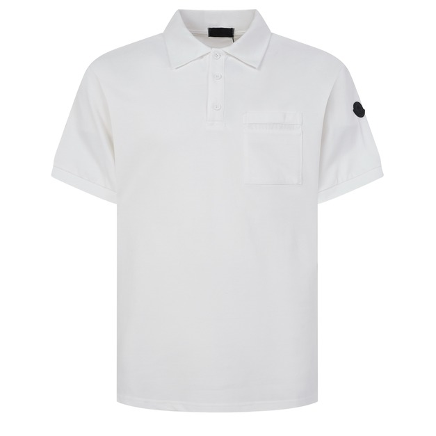 MONCLER 小標logo純棉polo衫 (白) MONCLER 小標logo純棉polo衫 (白)