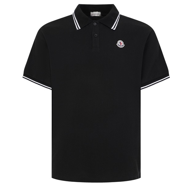MONCLER 小標logo純棉polo衫 (黑) MONCLER 小標logo純棉polo衫 (黑)