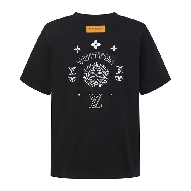 LOUIS VUITTON 重工刺繡短袖 (黑) LOUIS VUITTON 重工刺繡短袖 (黑)