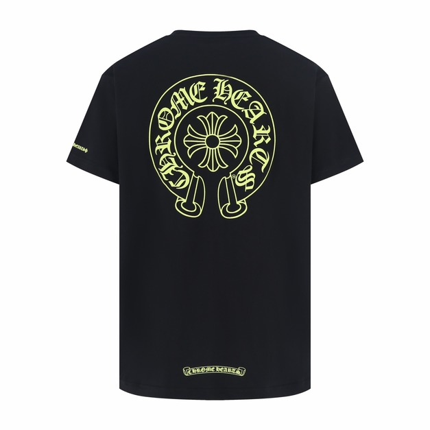 CHROME HEARTS 螢光綠馬蹄短袖(黑色) CHROME HEARTS 螢光綠馬蹄短袖(黑色)