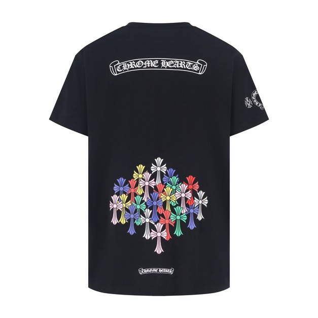 CHROME HEARTS 彩色十字架幻影短袖(黑色) CHROME HEARTS 彩色十字架幻影短袖(黑色)