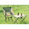 Silver Valley 極輕量鋁合金戶外野營折疊椅 - 軍綠_1 Silver Valley 極輕量鋁合金戶外野營折疊椅 - 軍綠_1