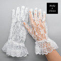 A191105【現貨】法式復古優雅薄款蕾絲花邊短款手套【黑色、白色】_5 A191105【現貨】法式復古優雅薄款蕾絲花邊短款手套【黑色、白色】_5